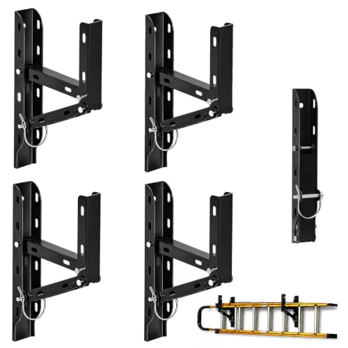 Dasmiro Foldable Trailer Ladder Rack