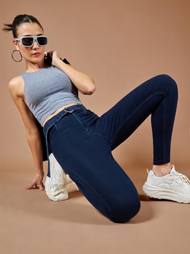 Image of Dolce Crudo Distressed High Rise Skinny Jeans for Women