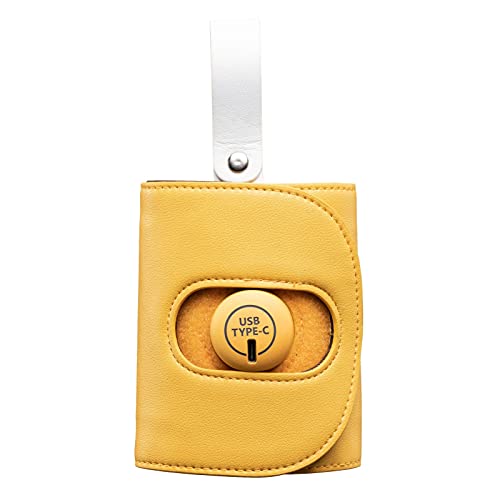 Chauffage rapide pour ce réchauffeur de bouteille USB nomade jaune