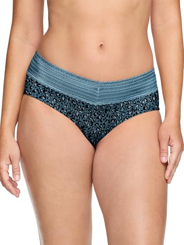 Image of Warner's womens No Pinching No Problems Dig-free Comfort Waist With Lace Microfiber Hipster 5609j