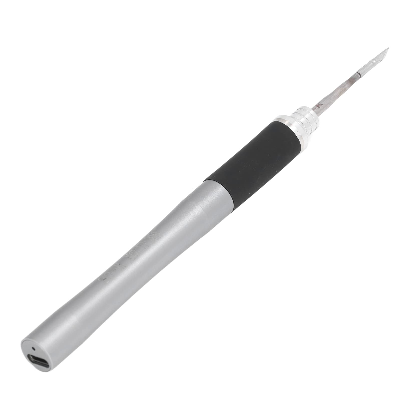Kit saldatore con tipo C |6-7 secondi Riscaldamento rapido per riparazioni elettroniche |Penna saldante senza fili per progetti mobili/PC/fai da te |Parte superiore da 65 W, 2