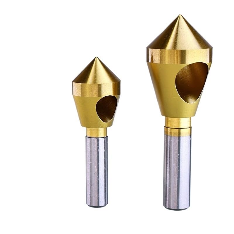 Brocas avellanadoras for desbarbar y biselar, Metal con agujero liso recubierto de titanio, 90 grados, 1 ud.(20-25)