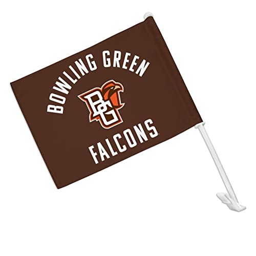 GRAPHICS & MORE Bowling Green Falcon Car Truck Flag with Window Clip On Pole Holder