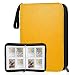 Carte Album, Album Porte Cartes Album, Paquet Carte Album Cartes, Collectionner Album, Porte Cartes Collectionner, Album Compatible Cartes, Album Cartes Pokemon Collectionner(50 pages) (Jaune)