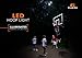 Goalrilla LED Basketball Hoop Light Illuminates backboard, Rim, and Court and Fits All Goalrilla and Other In-Ground Hoops
