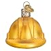 Old World Christmas Construction Helmet Glass Blown Ornament