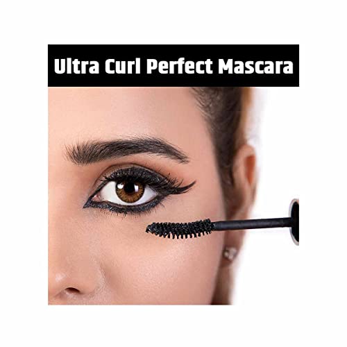 Insight Cosmetics Ultra Curl Perfect Mascara Curls Lashes, Highly Pigmented Colour, Long-lasting, Waterproof(MAS21) - Image 3