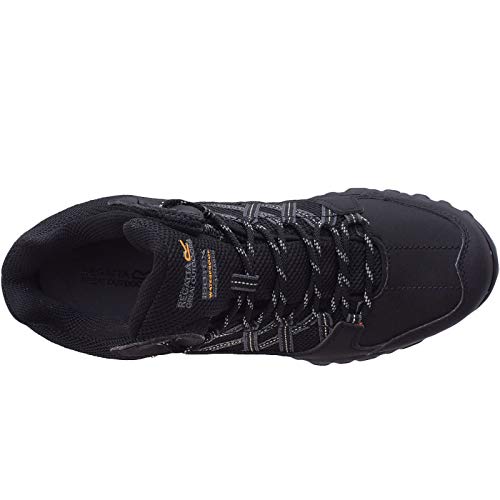 Image of Regatta Men's Edgepoint Hydropel Mid Height Walking Boots Low Rise Hiking