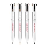 El portaminas 4 en 1 te permite crear cejas perfectamente formadas con profundidad, dimensión y resultados de aspecto profesional.