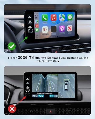 Image of CDEFG for 2026 2027 Honda HR-V Screen Protector 9-Inch Tempered Glass | for 2026 2027 Honda HRV (LX /Sport /EX-L) Accessories 9 inch Touchscreen Screen Cover HD Anti Fingerprints