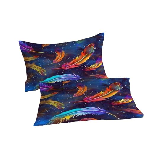 Housse de couette attrape-rêves parure de lit microfibre 3 pièces 200x200