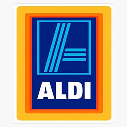 Aldi Inspired Vinyl Waterproof Sticker Decal Car Laptop Wall Window Bumper Sticker 5"