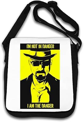 Borsa a tracolla I am The Danger Bianco