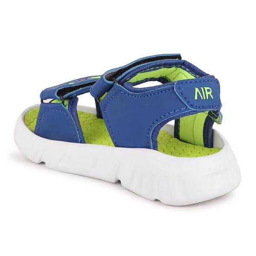 Image of Soft EVA Sole Stylish Sandals for Kids with Adjustable Back Strap |Comfortable and Light Weight, Anti Skid and Waterproof | For Everyday use for Boys and Girls
