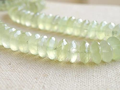 Prehnite pierre de lithothérapie 10mm pour l'assemblage de colliers