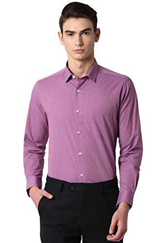 Image of Peter England Men's Printed Slim Fit Formal Shirt
