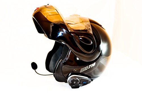 Zazzamilo BTiM V5 SINGOLO Interfono Moto Bluetooth...