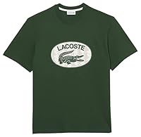 Lacoste Men's Monogram Logo T-Shirt Green M