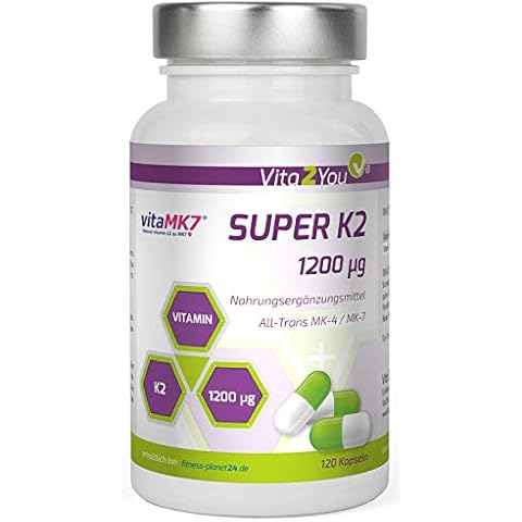 Super K2-1200µg Vitamin K2 - Original vitaMK7® Cover