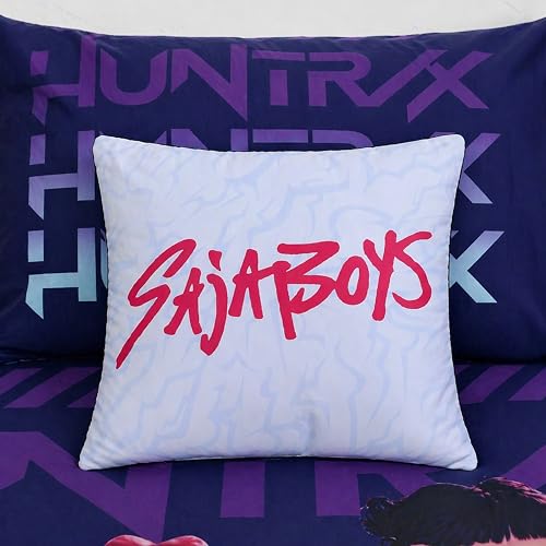 Coussin K Pop Demon Hunters ultra doux et réversible avec motif Huntrix - 8