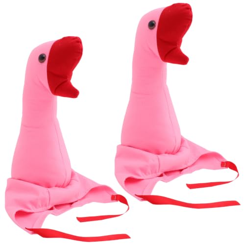Veemoon Lot de 2 chapeaux tête d'oie, accessoire de déguisement