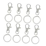 Porte-clés en de zinc : suffisamment pour contenir de nombreuses clés ou votre porte-clés, porte-clés DIY