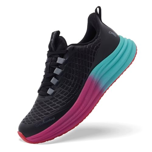 Women's Orthopedic Athletic Tennis Sneakers: Comfort High...