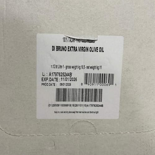 Aceite de oliva extra virgen Di Bruno Bros. 12 unidades miniatura 4