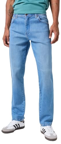 Jeans Wrangler Texas Slim homme stretch et robuste en taille 30W 32L