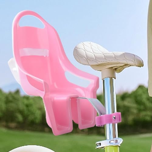 Doll Bike Seat,Doll Carrier Attachment for Bike | Riding Kids Cycle Accessories for Daughter Granddaughter Children