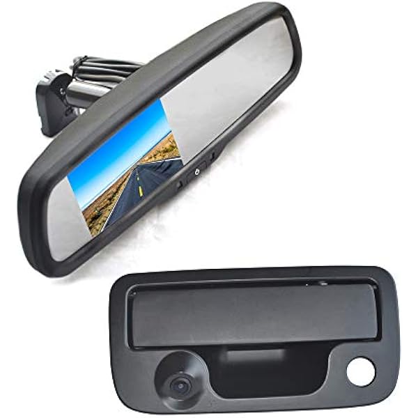 VS236R kamera cofania parkowania & monitor lusterka wstecznego do VW Volkswagen Amarok