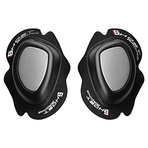 Nawwgy 2Pcs Motorcycles Knee Pad Slider Grinding Bag Pants Grinding Bag Anti-Fall Slidings Block