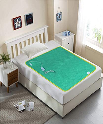 Image of Utopia Bedding Electric Blanket for Single Bed - Flannel to Sherpa Super Cozy Heated Blanket Best for Heavy Winters, Machine Washable, 76x152 cm