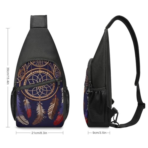 Bolso Sling para Mujer y Hombre Crossbody Small Backpack miniatura 3
