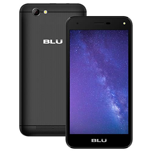 BLU Advance S5 HD – Unlocked Single Sim Smartphone, 16GB+1GB RAM -Black