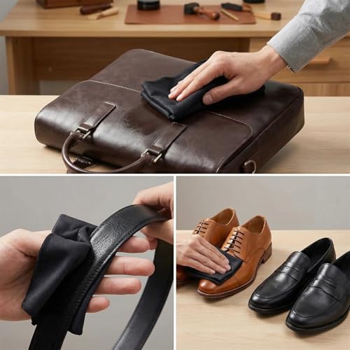 Paño para Brillar y Pulir Zapatos Profesional 2 Unidades miniatura 5