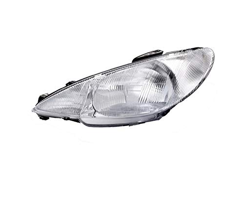 Phare gauche VP1253L pour Peugeot 206 de 1998 à 2003