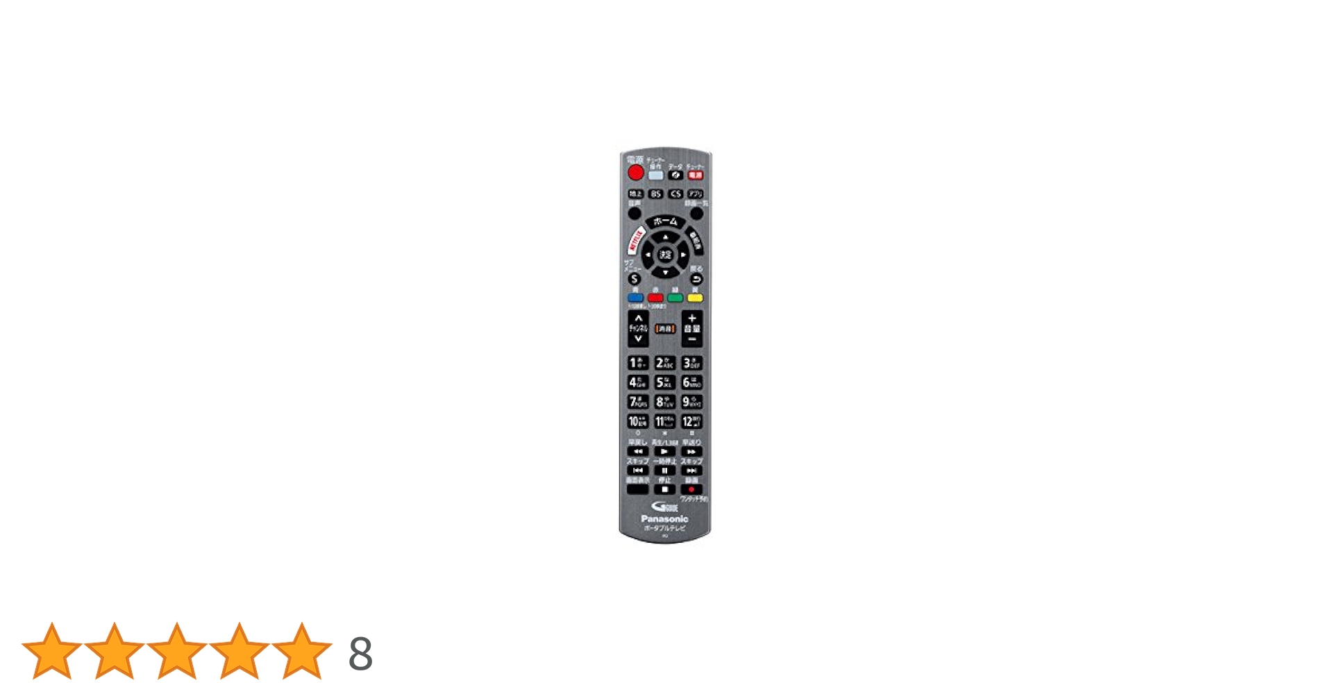 Panasonic ポータブルテレビ 本体 + リモコン lxltechnology_n2qbyb000038