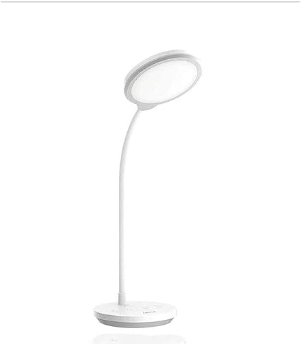 WOCOYOTDD Desk Lamp LED Eye-Caring Table LampsDimmable Lamp with USB Charging PortGooseneckRechargeableEnergy Saving DimmableLarge Light Area4000K