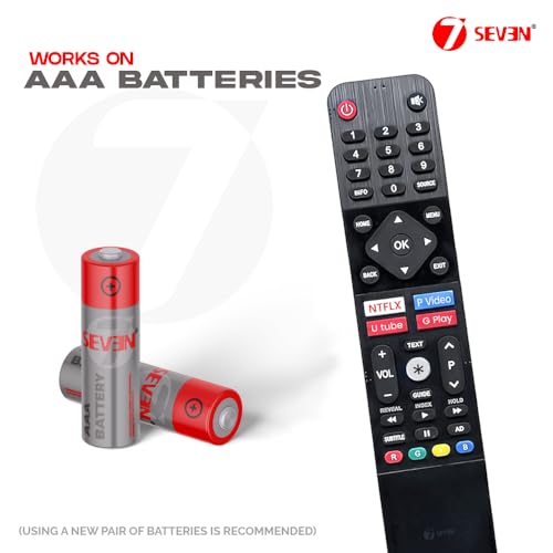 Image of 7SEVEN Compatible for Panasonic Tv Remote Control Original Suitable for Smart Android 4K LED UHD OLED HD Panasonic Television with OTT Hotkeys - Infrared Non Voice Command Remote Control