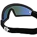 Birdz Eyewear Wing Skydiving Parasailing Goggles 2 Pairs with One Piece ReflecTech Red Mirror Lens & Blue Mirror Lens