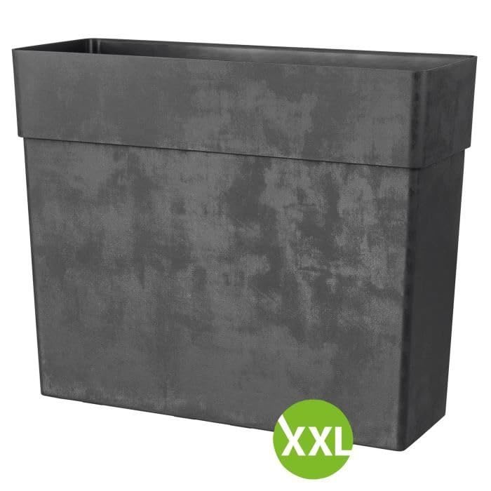 Muret Haut como R - Altura 78 cm - Antracita - Deroma