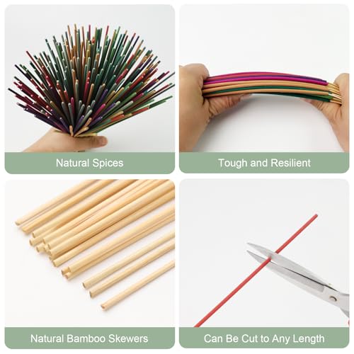 240 Sticks Räucherstäbchen Set, Duftstäbchen mit 2 Räucherstäbchen Halter, Raumduft Stäbchen für Meditation und Yoga, Sandelholz, Salbei-Räucherwerk, Lavendel, Drachenblut und andere Düfte