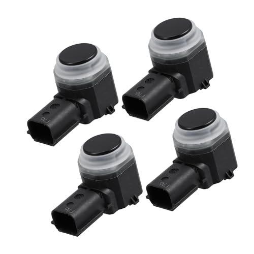 RATCHROLL 4 Pcs Rear Bumper Backup Parking Sensor for Ford F-150 2015-2017 for F-250 F-350 F-450 F-550 Super Duty 2015-2016 FL3Z-15K859-B FL3Z15K859B Replacement Car Parts