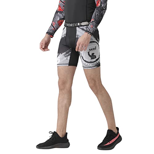 Image of USI UNIVERSAL Unbeatable Compression Fight Shorts Grey (X-Large)