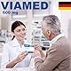 VIAMED - 600 Milligramm für Männer - Sofort & Standfest - 20 Kapseln hochdosiert im Blister - Extra Stark mit Tribulus Terrestris