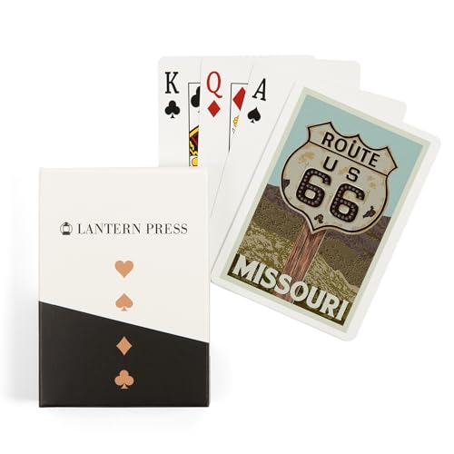 Missouri naipes tamaño póker con 52 cartas