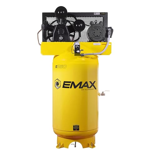 EMAX 80 Gal 5HP 2-Stage Air Compressor, 17 CFM, 200 PSI