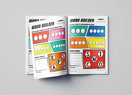 Image of Word Builder Activity Book - Level 2 | Make Meaningful Words Using Given Letters | Ages 6-9 | Boost Vocabulary, Spelling & Logical Thinking