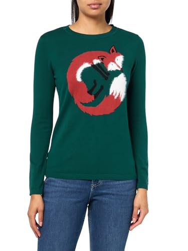 Image of Tommy Hilfiger Women's Graphic Critter Pullover Crewneck Casual Sweater
